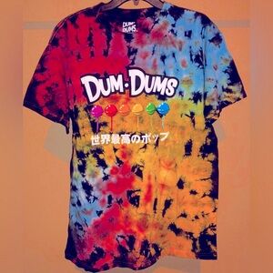 Dum Dums Lollipops Tshirt Limited Edition Men Medium Multicolor Valentine’s Day